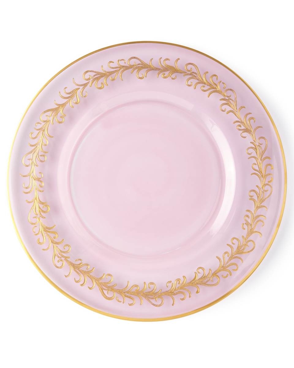 Blush Oro Bello Charger Plates, Set of 4